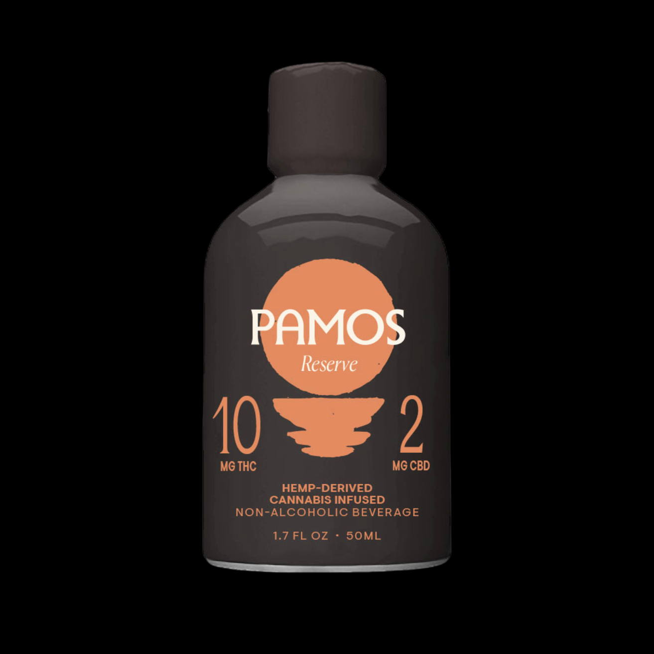 THC Shot 10mg beverage bottle